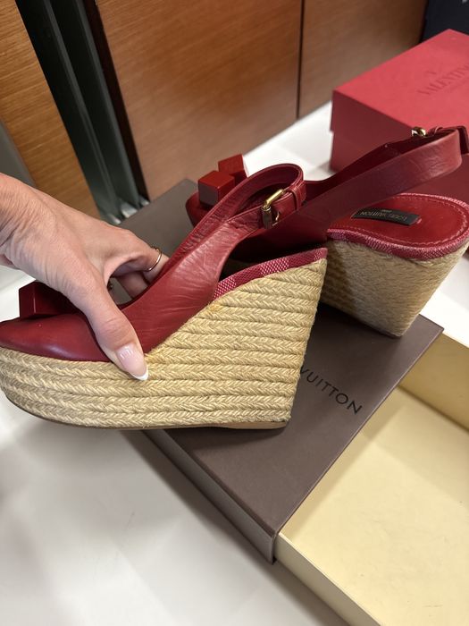Сандали платформа  Louis Vuitton