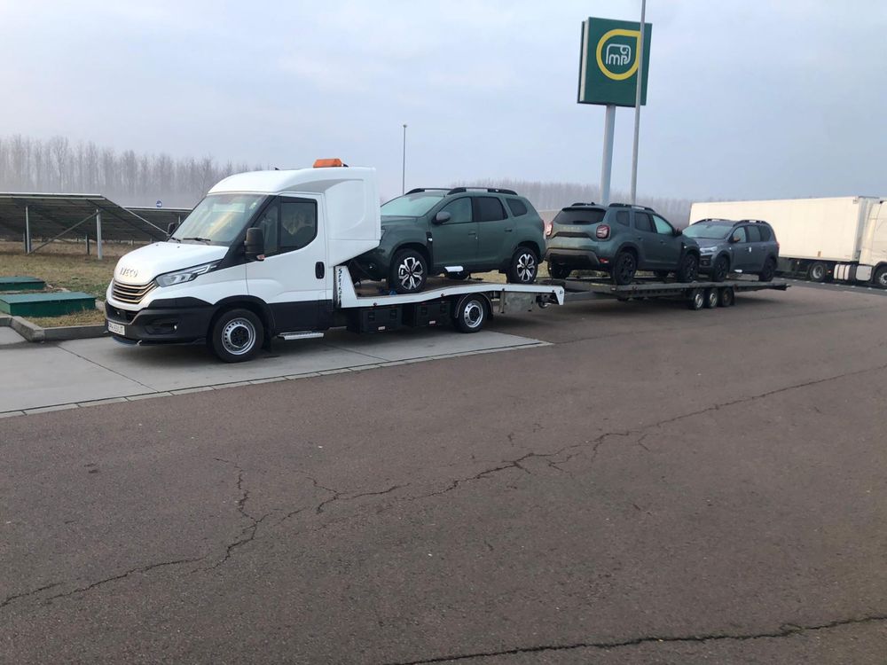 Transport auto pe platforma. Romania~Germania~Tur/ReturPolonia