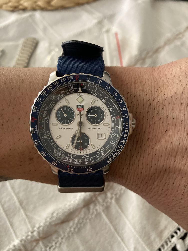 Tag Heuer Pilot Chronograph Quartz