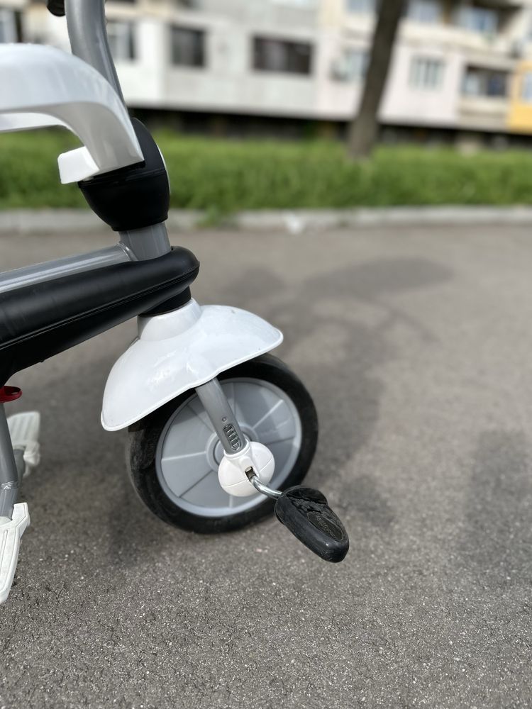 Детска триколка smarTrike 4-в-1 Vanilla Plus, черно и бяло