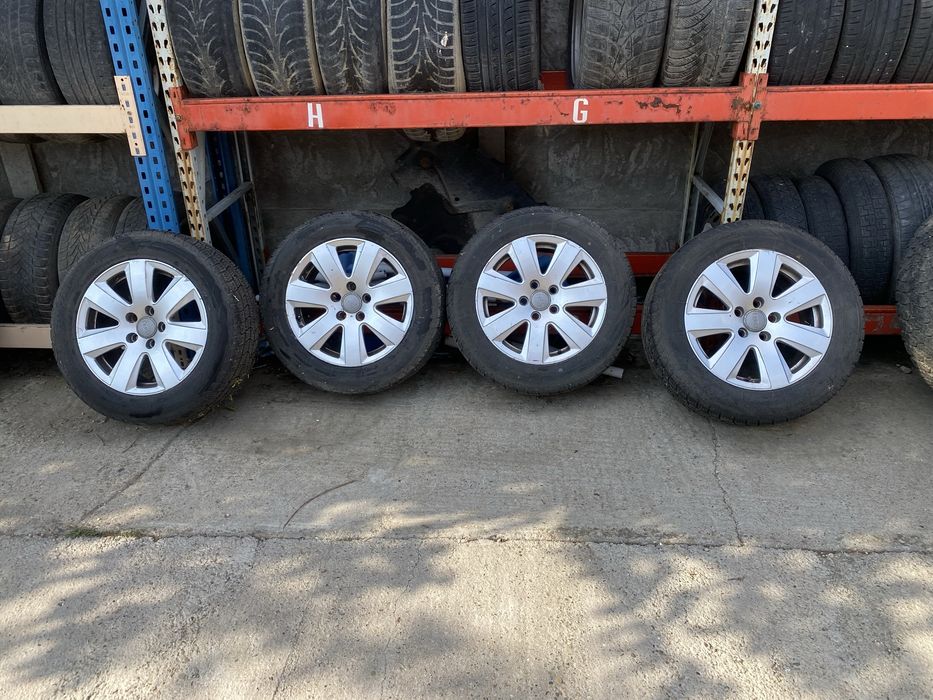 Jante Aliaj 225/55R16 Audi A4 A6 C6 Pret 1000 lei