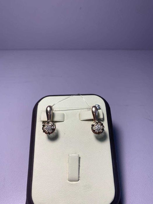 Серьги с камнями   КА21604