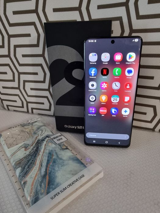 S21 Ultra 256gb black impecabil 10/10 samsung