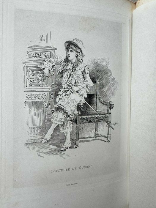 Les Grandes Dames d'Aujourd'hui" (1886) - Carte rară, de colecție