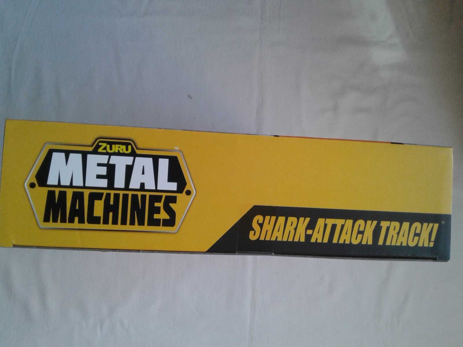 Set Metal Machine, pista, lansator, bucla dubla Zuru Shark Attack, nou