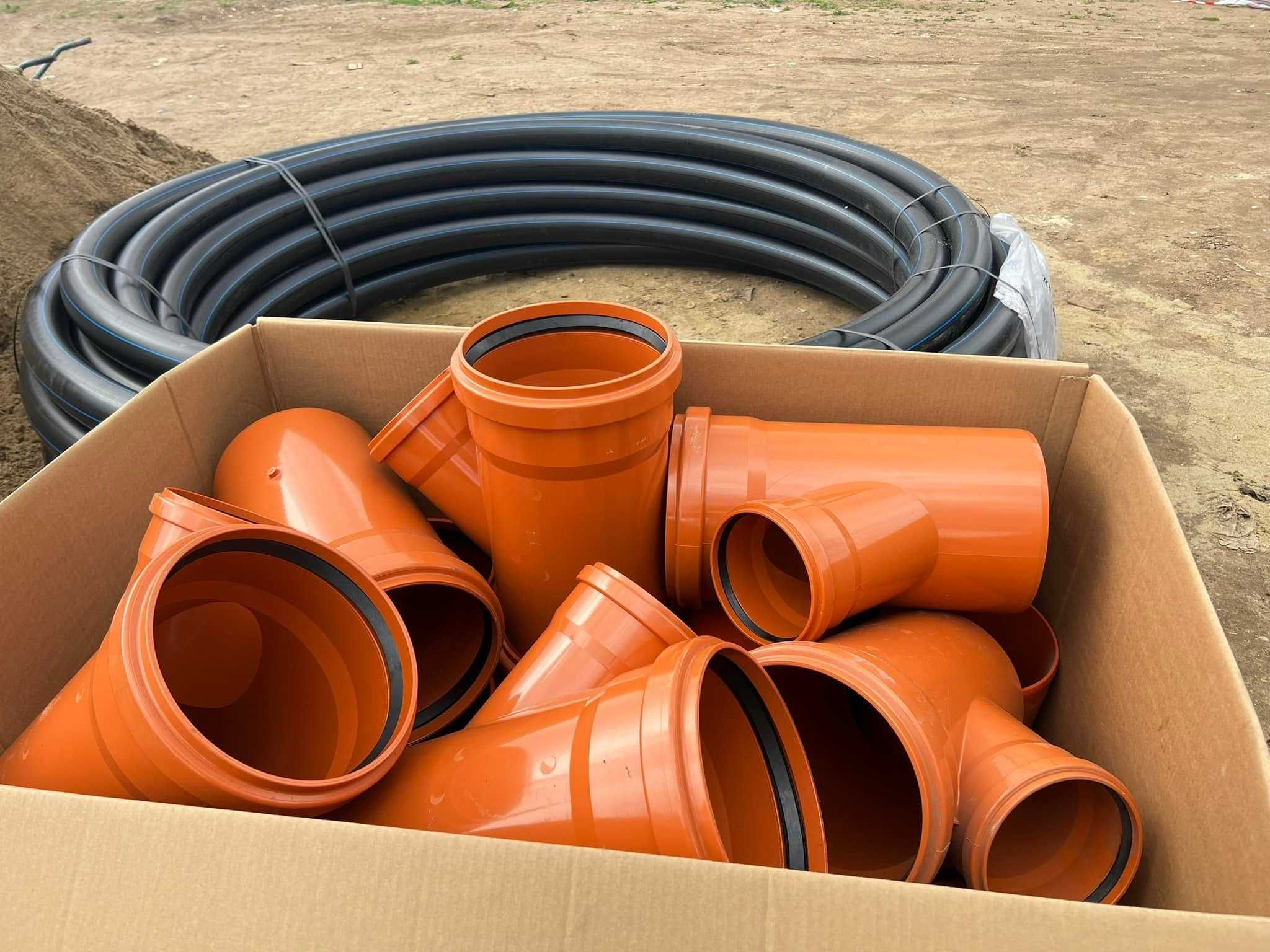 Teava PVC SN4 L=6 Metri