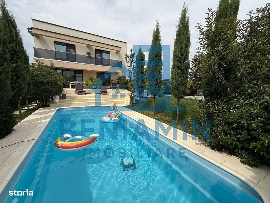 Vila ultramoderna Consul cu piscina si design impresionant