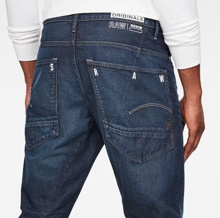 Нови G-Star Type C NW 3D Straight Tapered 2.0 Мъжки Дънки W32 L32