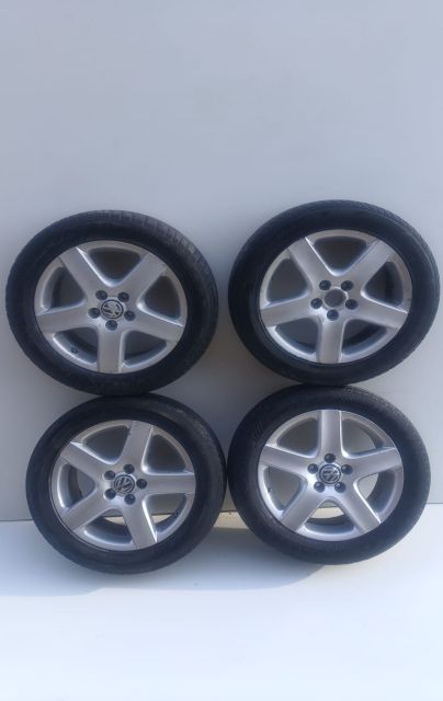 Set jante aliaj 17 Inch, 5 X 112  225/55 R17 Volkswagen VW Golf a 5-a