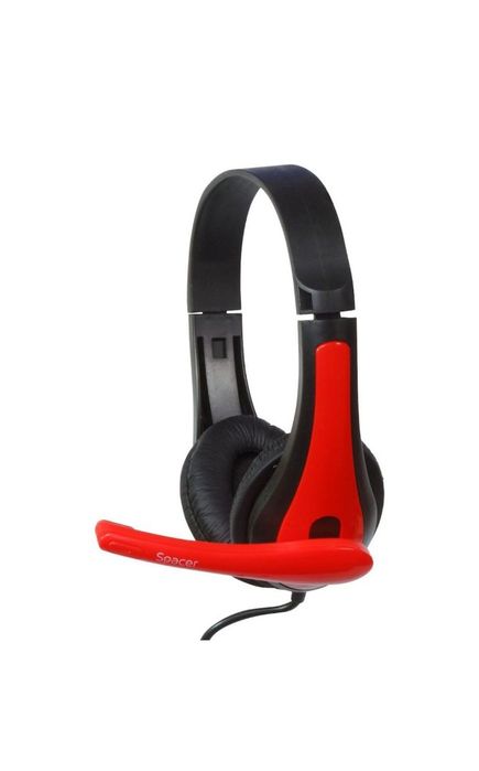 Casca gaming cu microfon - Spacer , Stereo,  3.5 mm