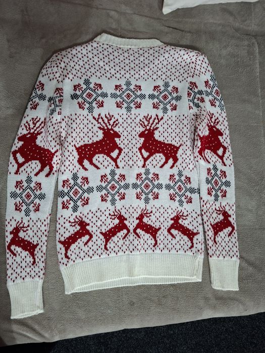 Pulover craciun groasa deosebit de frumoasa