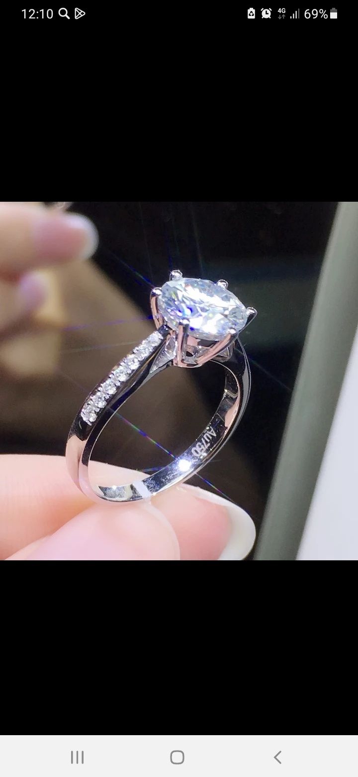 Кольцо бриллиантовый