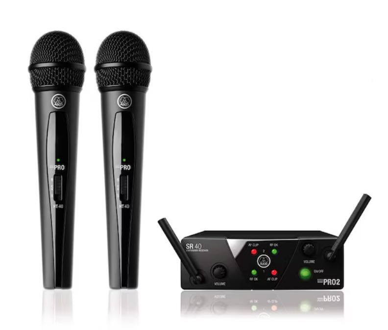AKG комплект от 2 микрофона