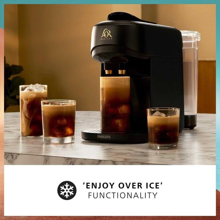 Кафемашина с капсули Philips L’OR BARISTA, 19 бара, сатенено бяло