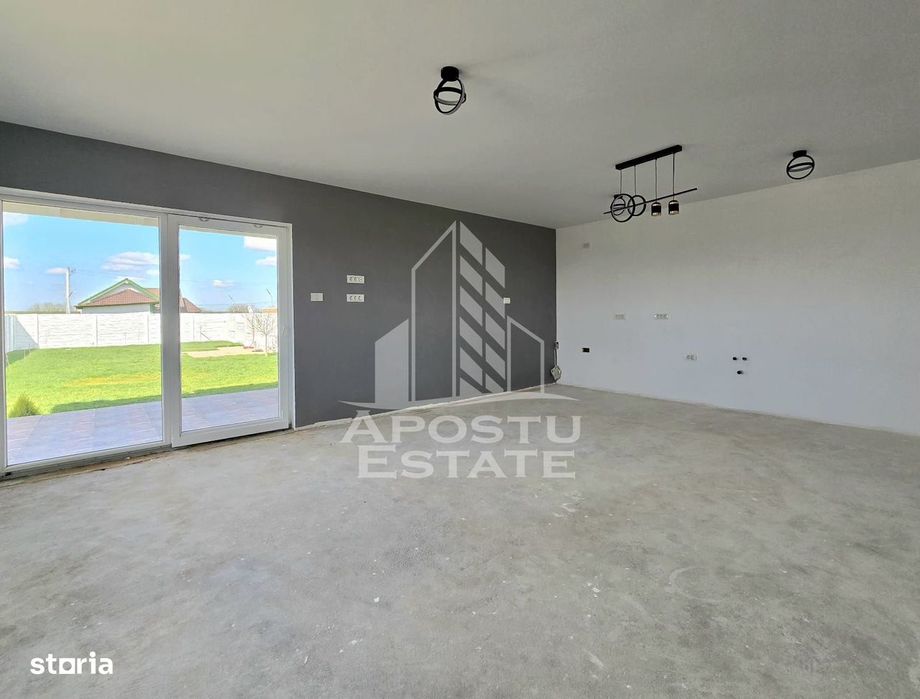 Duplex cu 3 camere, 2 bai, terasa acoperita si teren generos, Parta