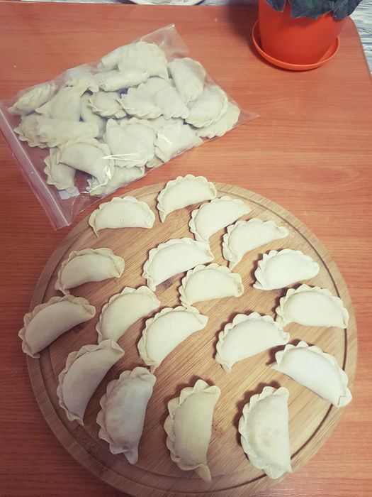 Вареники с домашним творогом