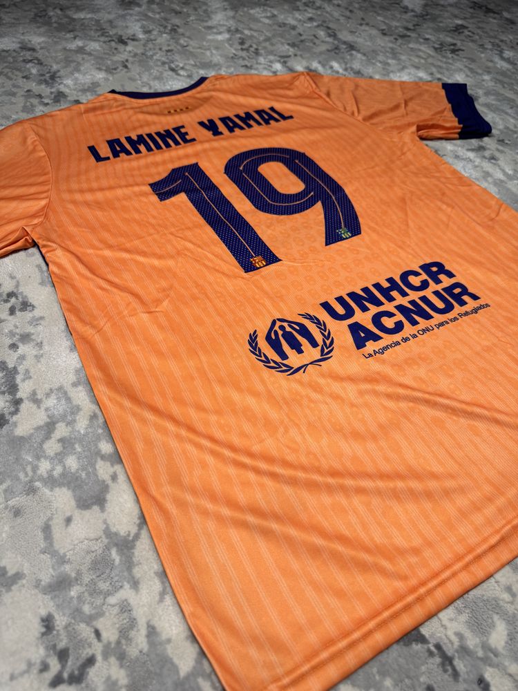 Tricou fotbal Barcelona - Lamine Yamal (25-26 kit)
