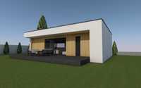 Casa modulara 80mp kit panouri SIP