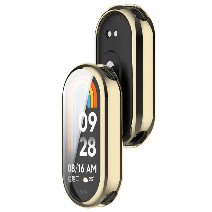 Xiaomi Smart Band 9 8 / Pro / Мек TPU силиконов кейс с протектор