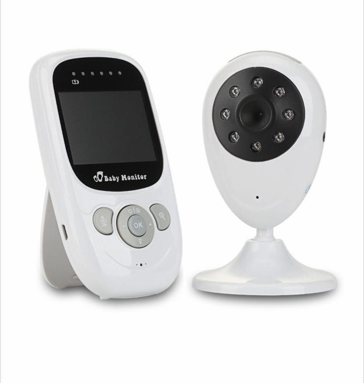 Baby Monitor Wireless + cadou, 2.4 Inch LCD, audio-video,NIGHT VISION