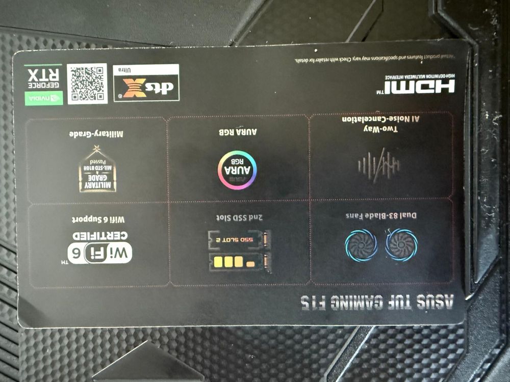 Laptop ASUS TUF Gaming F15 FX506HM