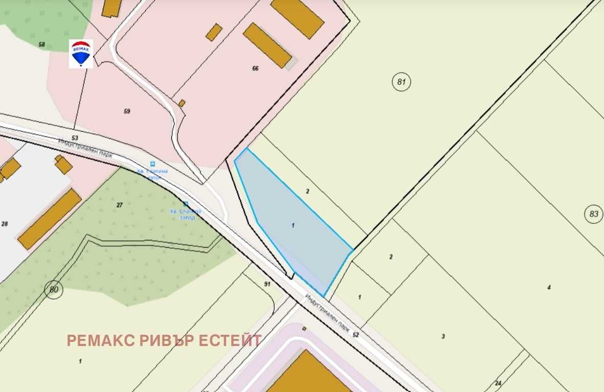 Продава се Парцел в Русе, Промишлена зона - Изток - 4530 кв.м за 26 €/кв.м - Снимка #1