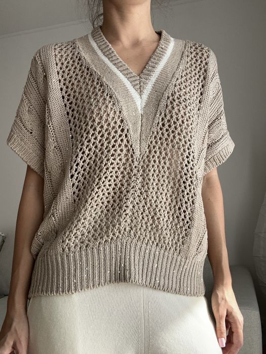 Pulover Brunello Cucinelli In nou M-L