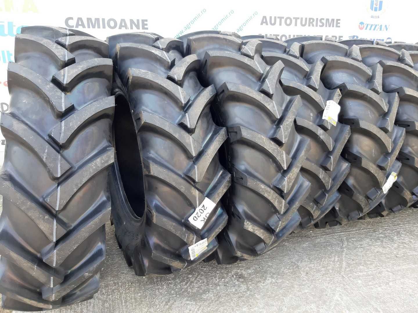 Marca OZKA anvelope noi cu 8 pliuri oentru tractor 12.4-24