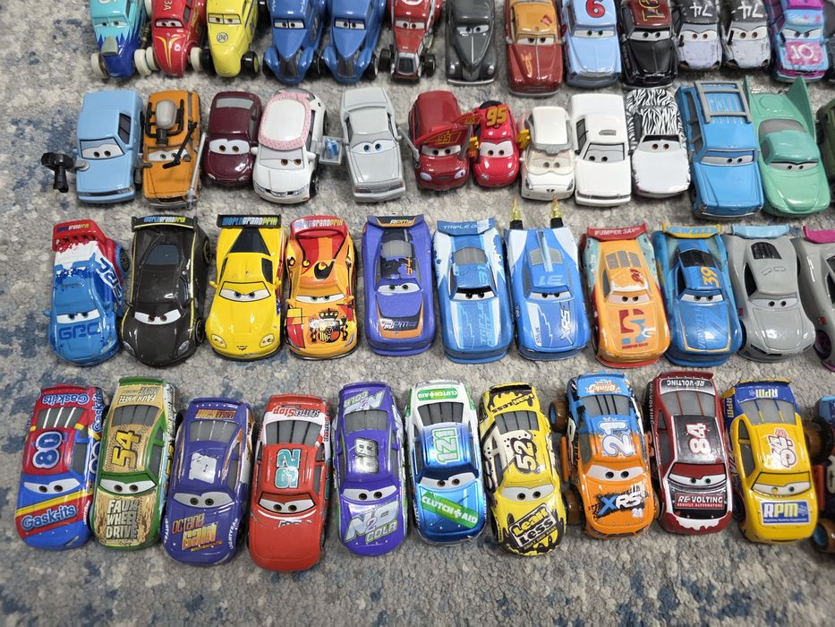 McQueen количкии и писта Florida 500