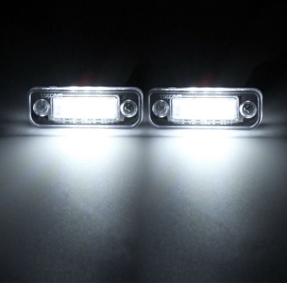 Set lampi inmatriculare led canbus Mercedes C Class W203 W211 W219