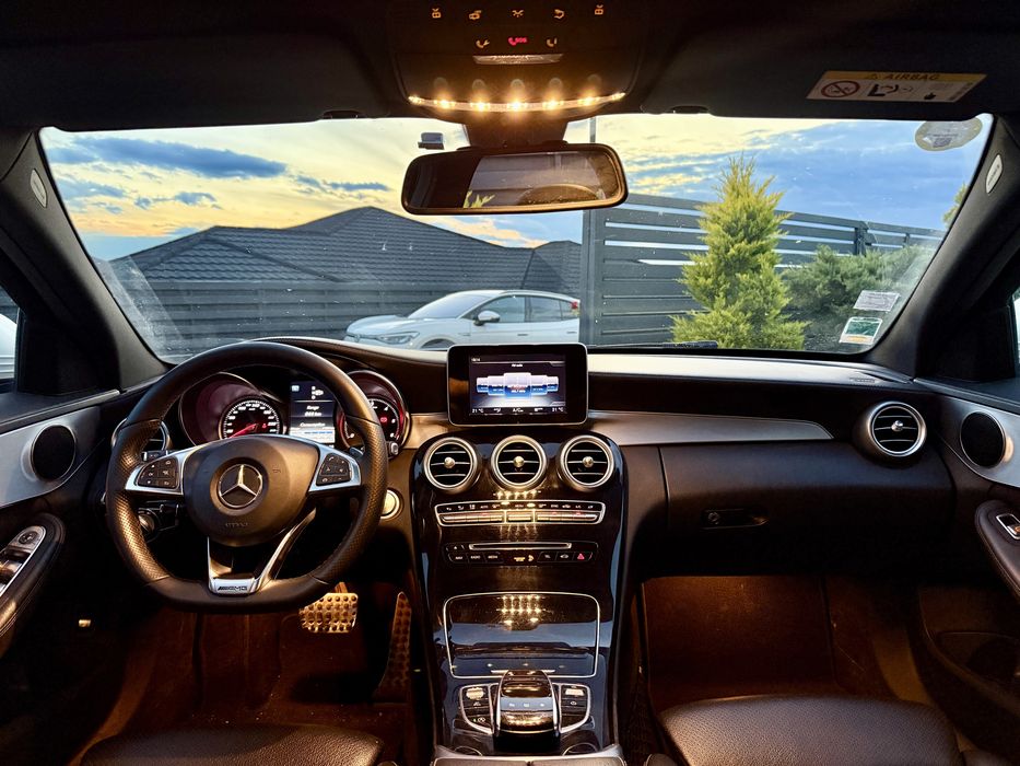 Mercedes-Benz C200 AMG automat camera led km reali rate/buy/back