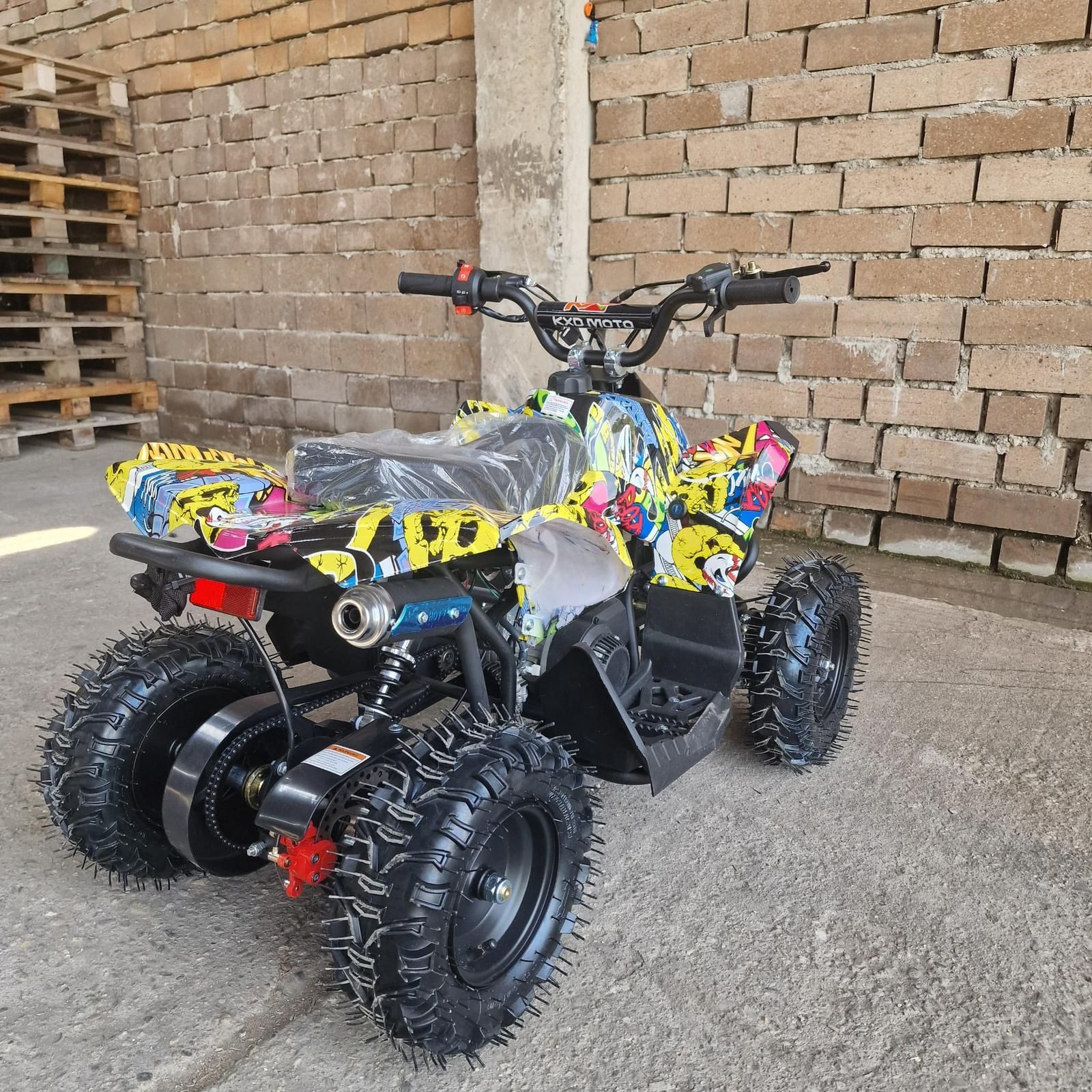 Atv Quad adus din Germania pentru copii cu pornire la buton