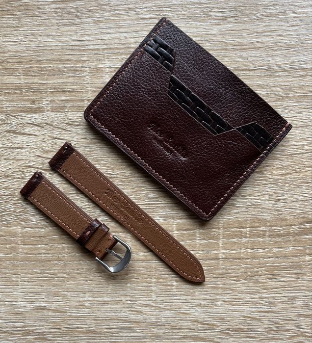 Curea de ceas din piele de lux Togo 18 mm