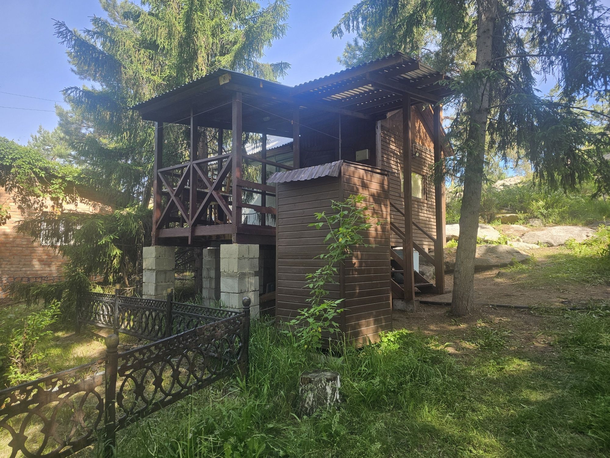 Домики на Бухтарме