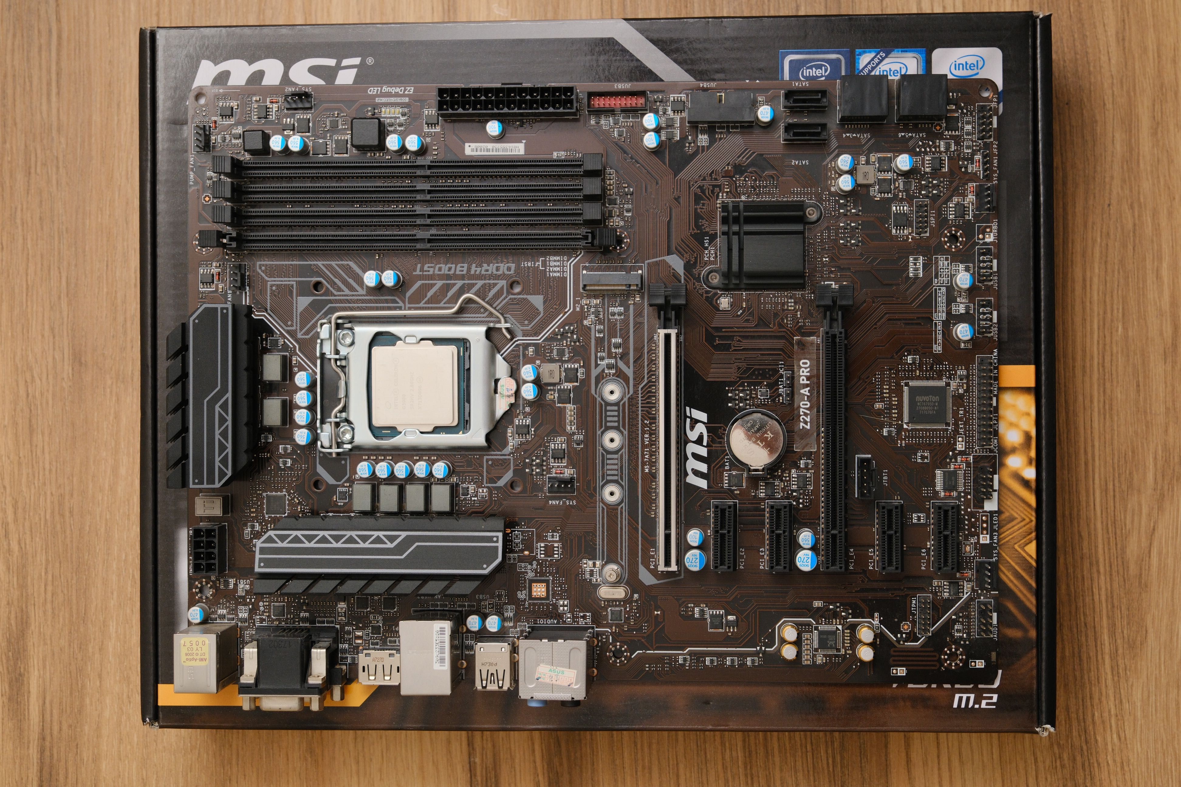 Материнская плата MSI Z270-A PRO