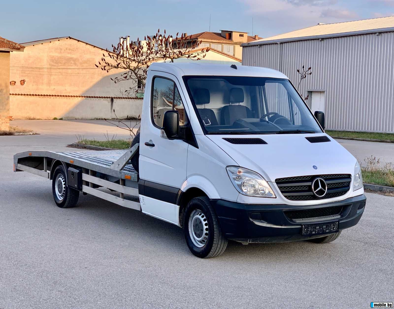 Mercedes Sprinter 5.10м*СПЕЦИАЛЕН*въздушни възглавници*лебедка*311