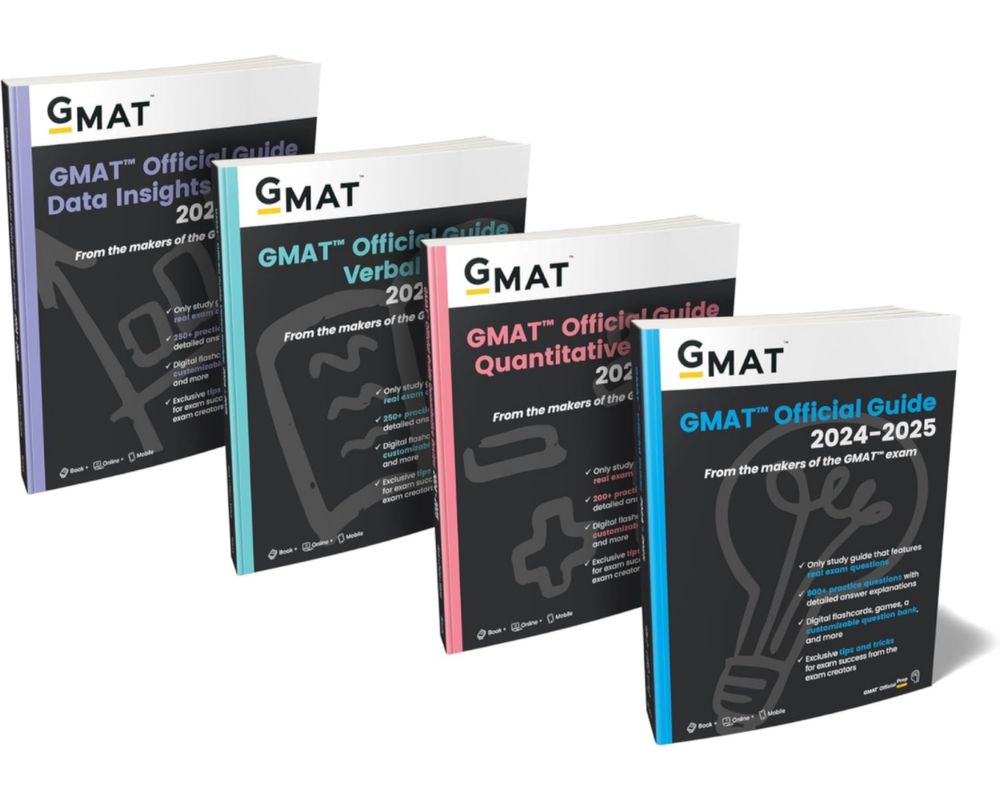 GMAT Official Guide 2025 Bundle: Books + Online Question Bank