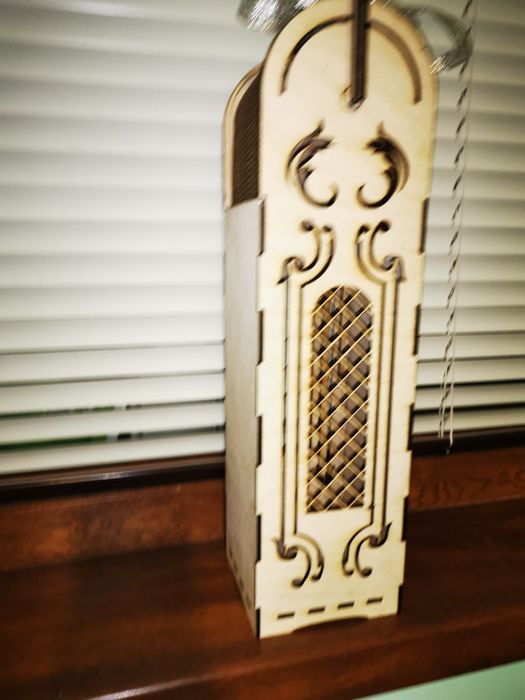 Кутия за вино, дървена