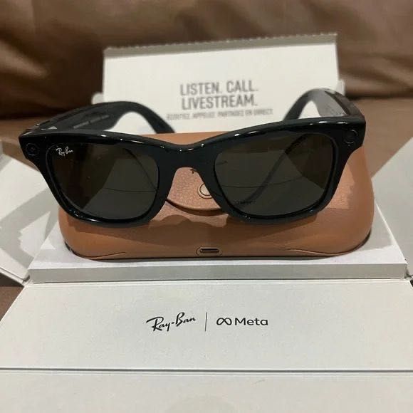 Ray ban Meta Wayfarer Shiny Green 50razmer