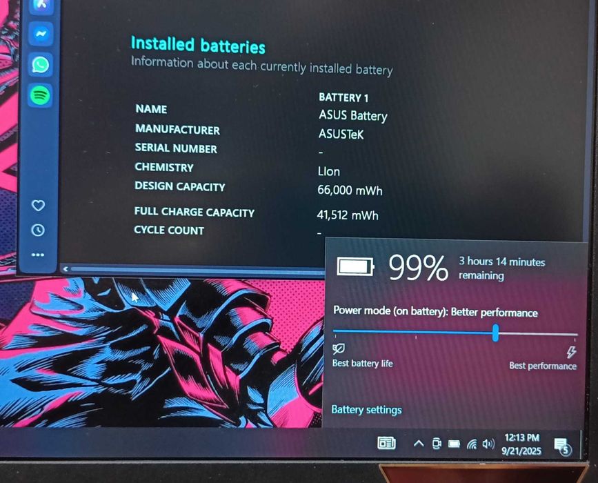 Laptop Gaming Asus ROG G531GW inte i9 RTX2070 display 240Hz