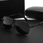 Ochelari de soare cu rama neagra