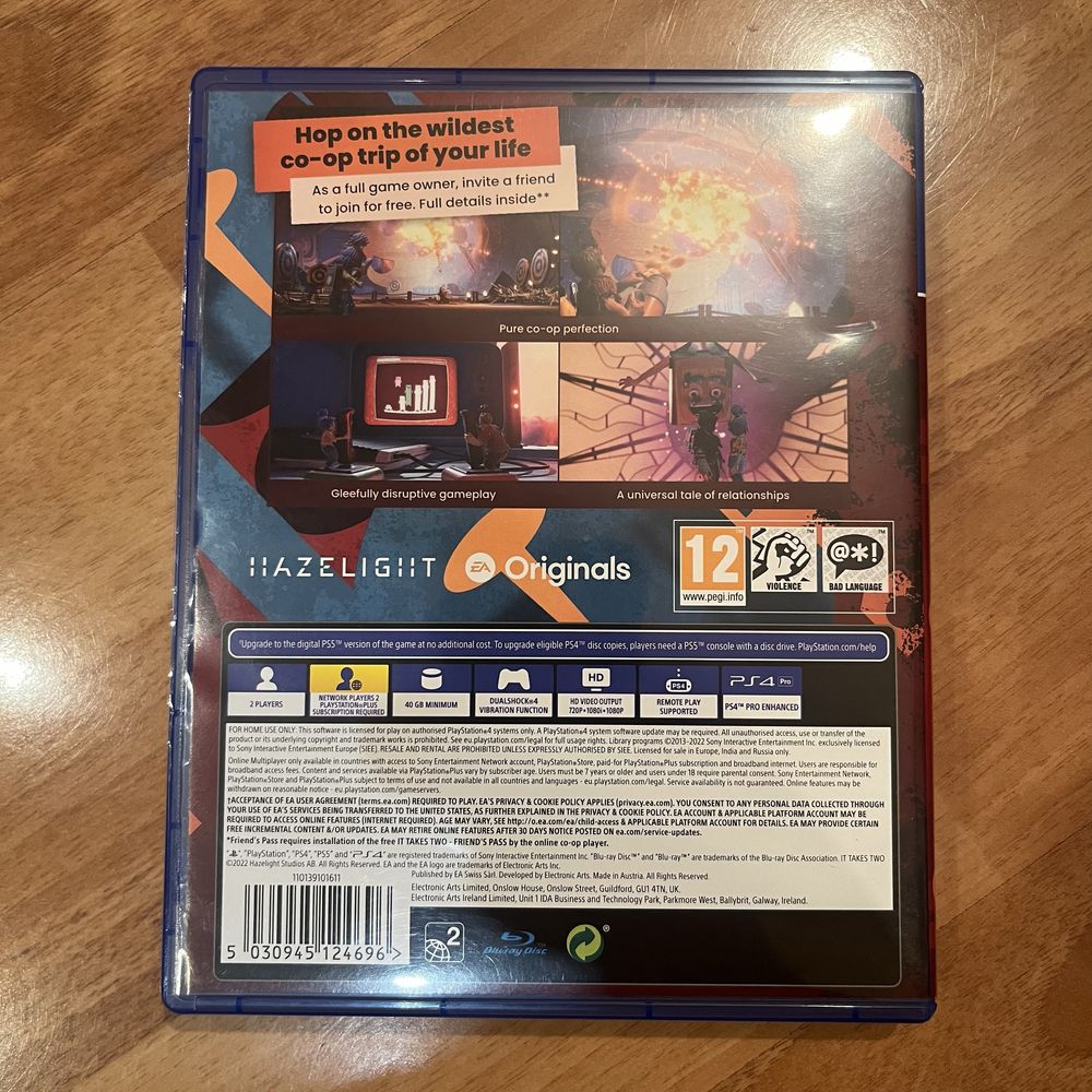 PS4 It Takes Two
