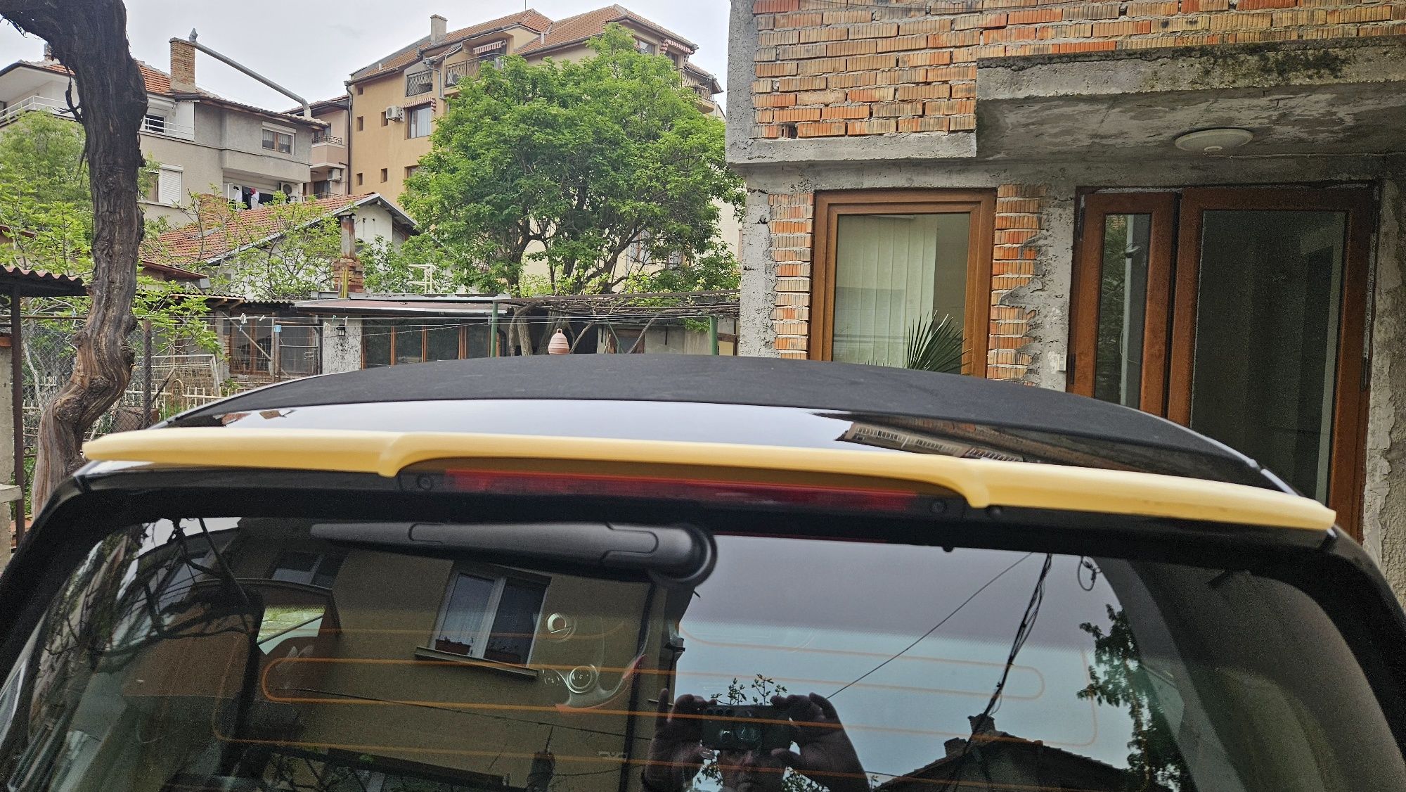 Спойлер лип Smart fortwo 453