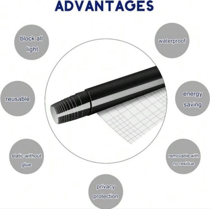 Винил фолио с карбонов ефект