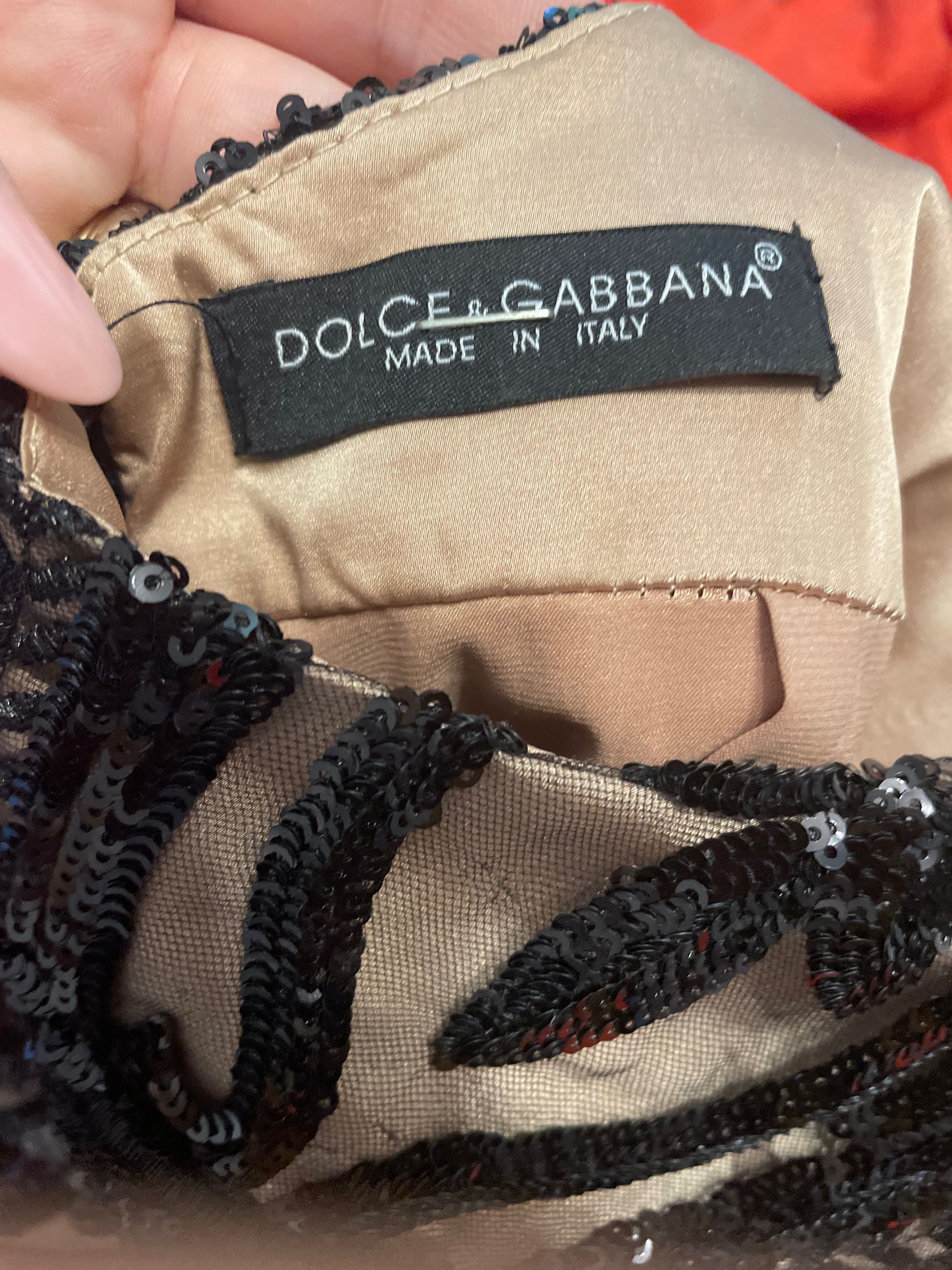 Rochie de seara neagra creatie dupa Dolce&Gabbana