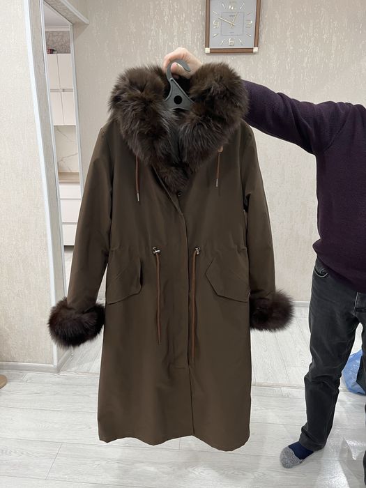 Парка натуральный мех