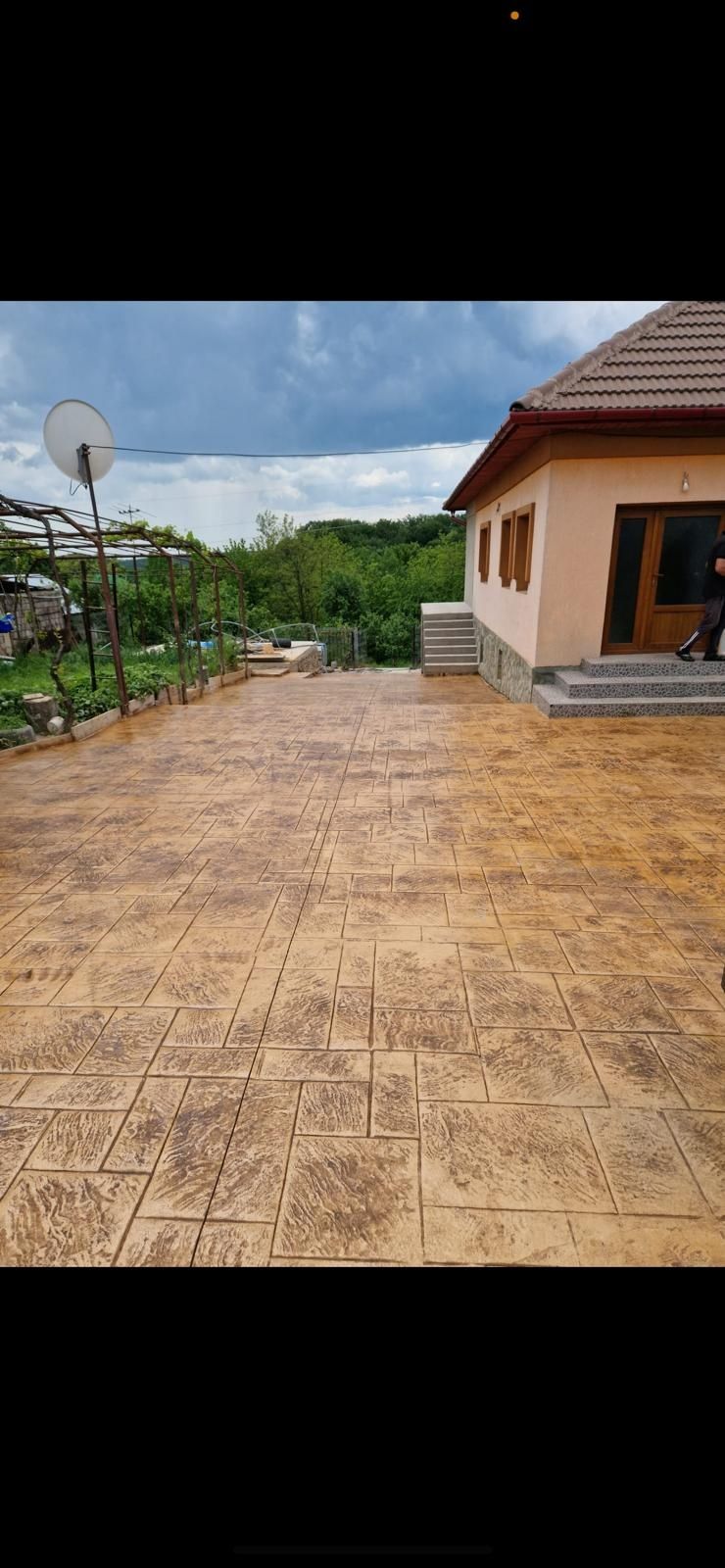 Execut beton amprentat
