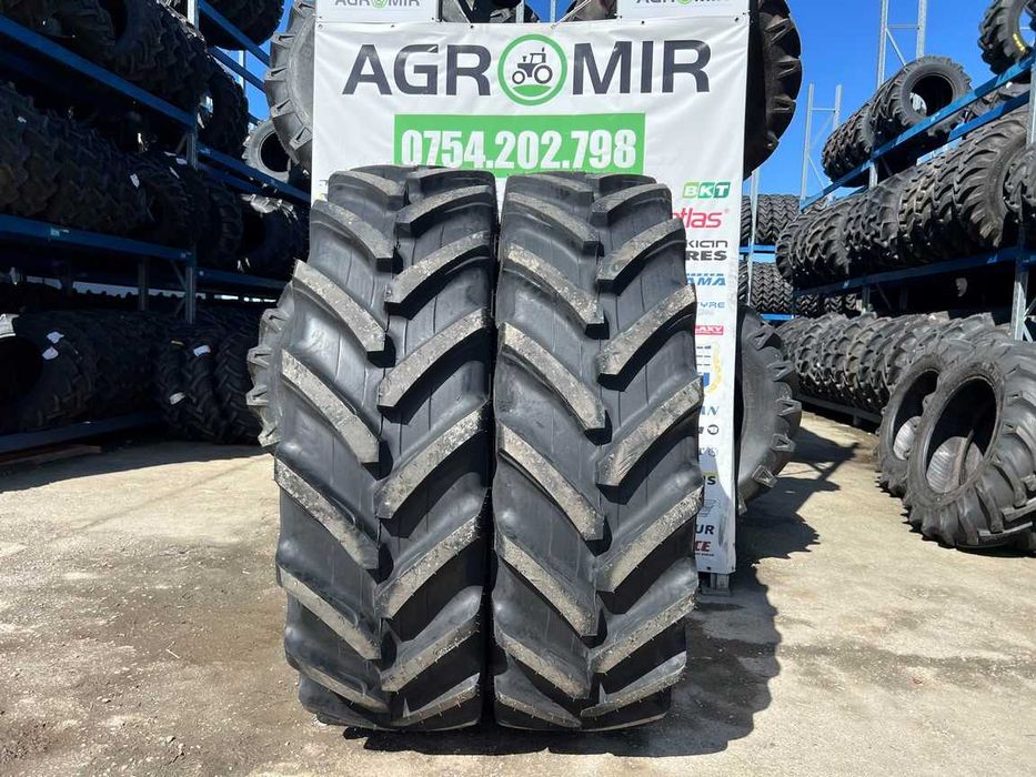 Cauciucuri noi radiale 460/85R38 pentru tractor spate marca ALLIANCE