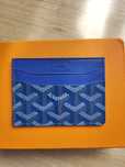 Goyard card holder blue + cutie LV