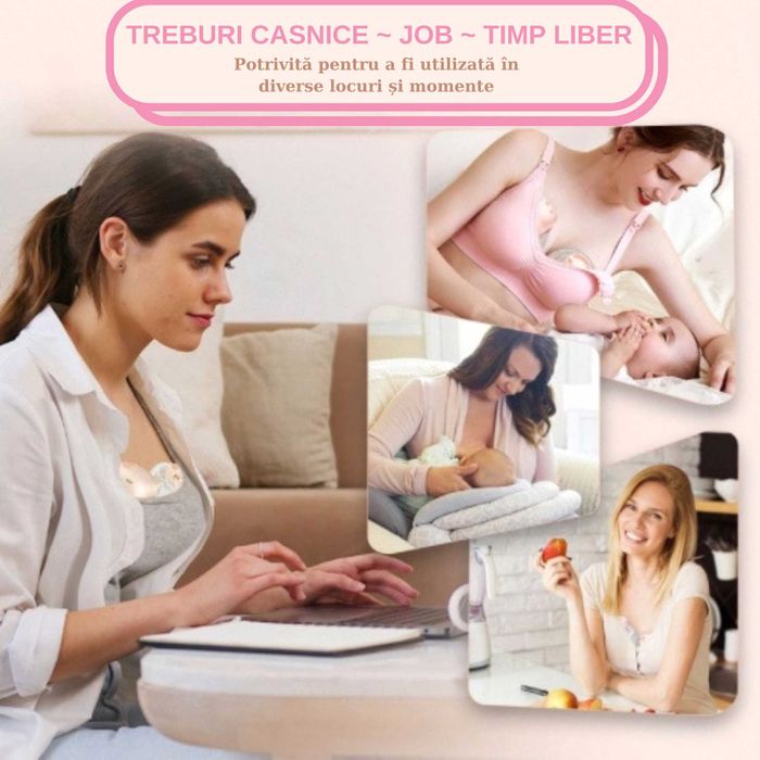 Pompa de San Electrica DUBLA cu Masaj,Corecteaza Mamelonul Inversat